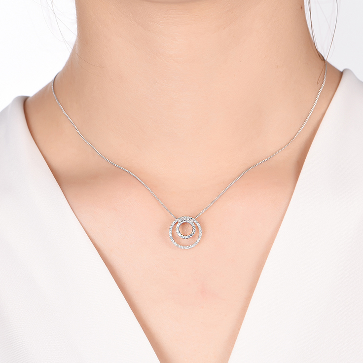 Diamond Circle pendant