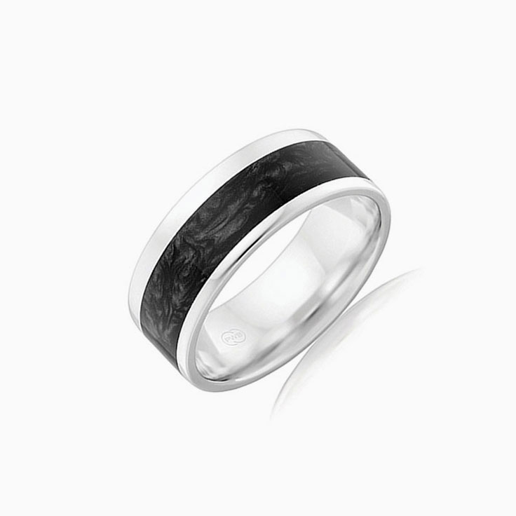 Black Spectrum Mens Ring J4379