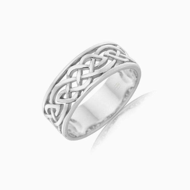 Carved Mens Ring J2648