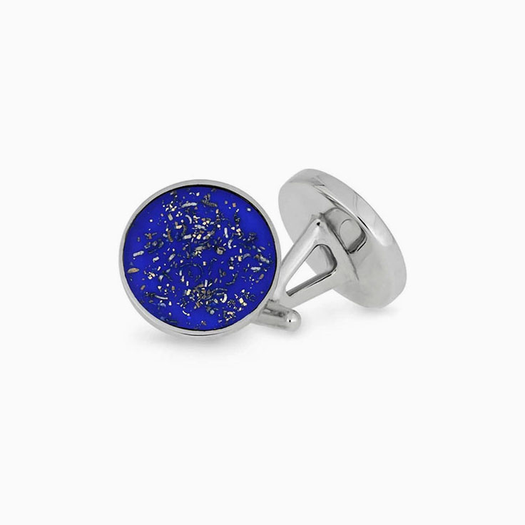 Blue Stardust Cufflinks