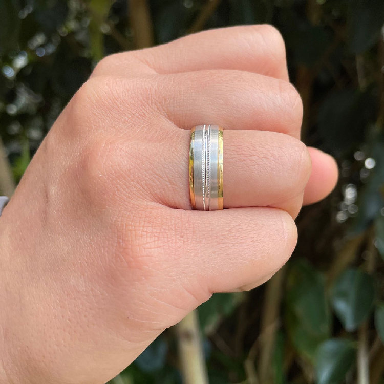 mens wedding ring 4062