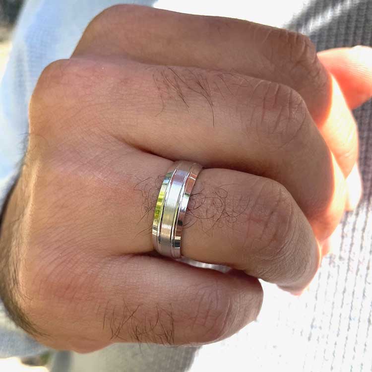 mens wedding ring 5062