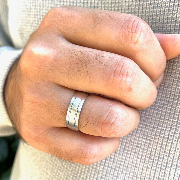 mens wedding ring 4060