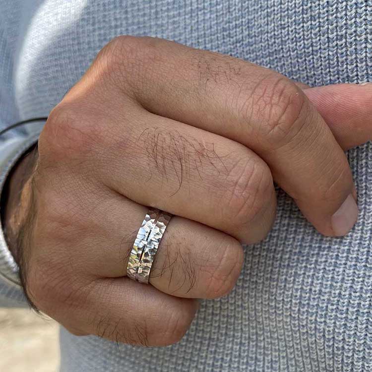 mens wedding ring 5009