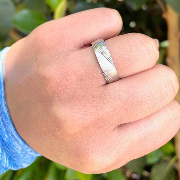 mens wedding ring 5074