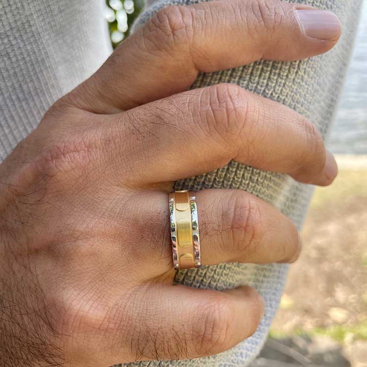 mens wedding ring 6008