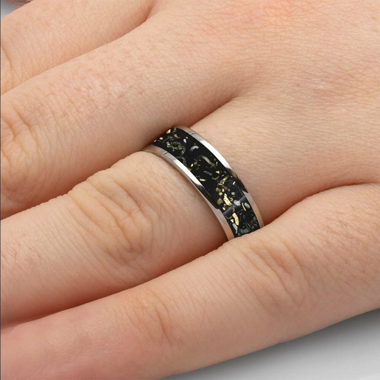 Stardust and Meteorite Ring